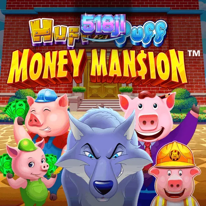 Huff N Puff Money Mansion slot gameplay interface